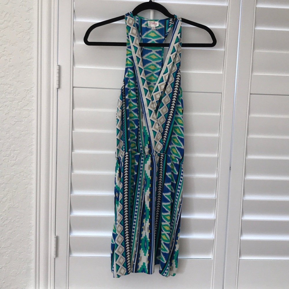 Parker silk mini dress